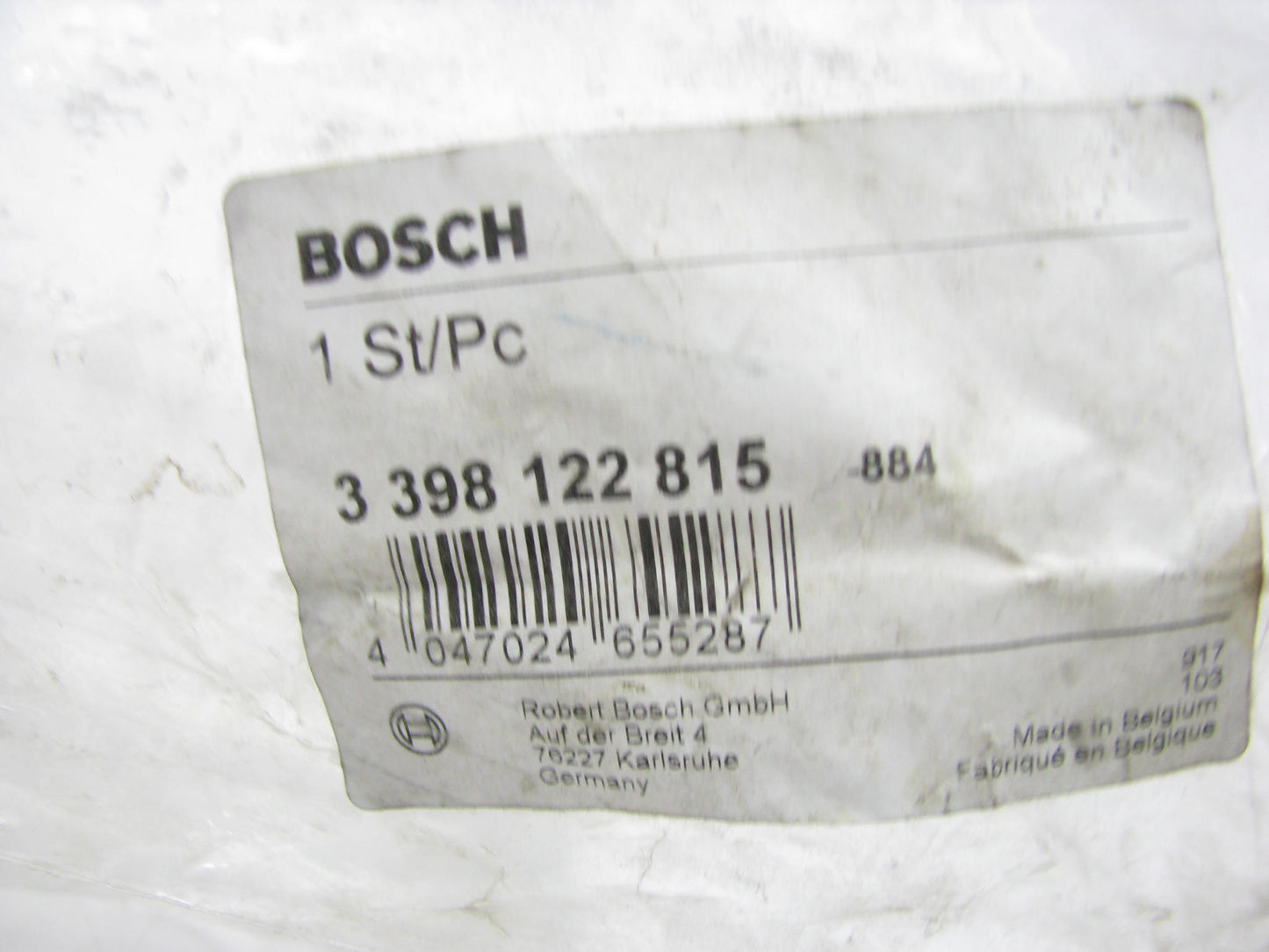Bosch 3-398-122-815 Front Left Drivers Side Windshield Wiper Arm W/ Nozzle