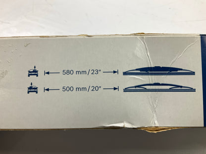 (2) New Genuine Bosch 3397001394 Windshield Wiper Blade Set 23'' & 20'' Wipers