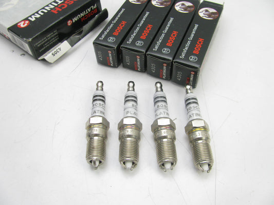 (4) Bosch 4305 Platinum +2 Spark Plug