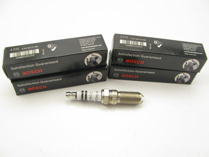 (4) Bosch 4315 Platnium +2 Spark Plugs 0242229717