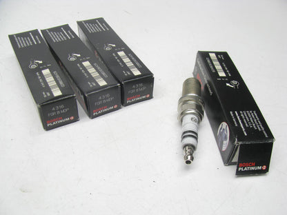 (4) Bosch 4316 Ignition Platnium +2 Spark Plug