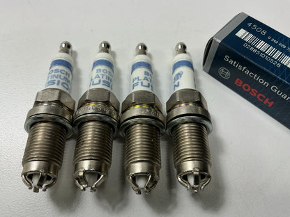 (4) Bosch 4508 Platinum IR Fusion Ignition Spark Plugs