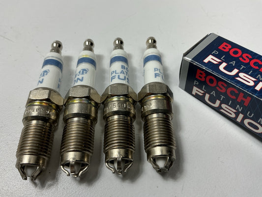 (4) Bosch 4509 Platinum IR Fusion Spark Plugs