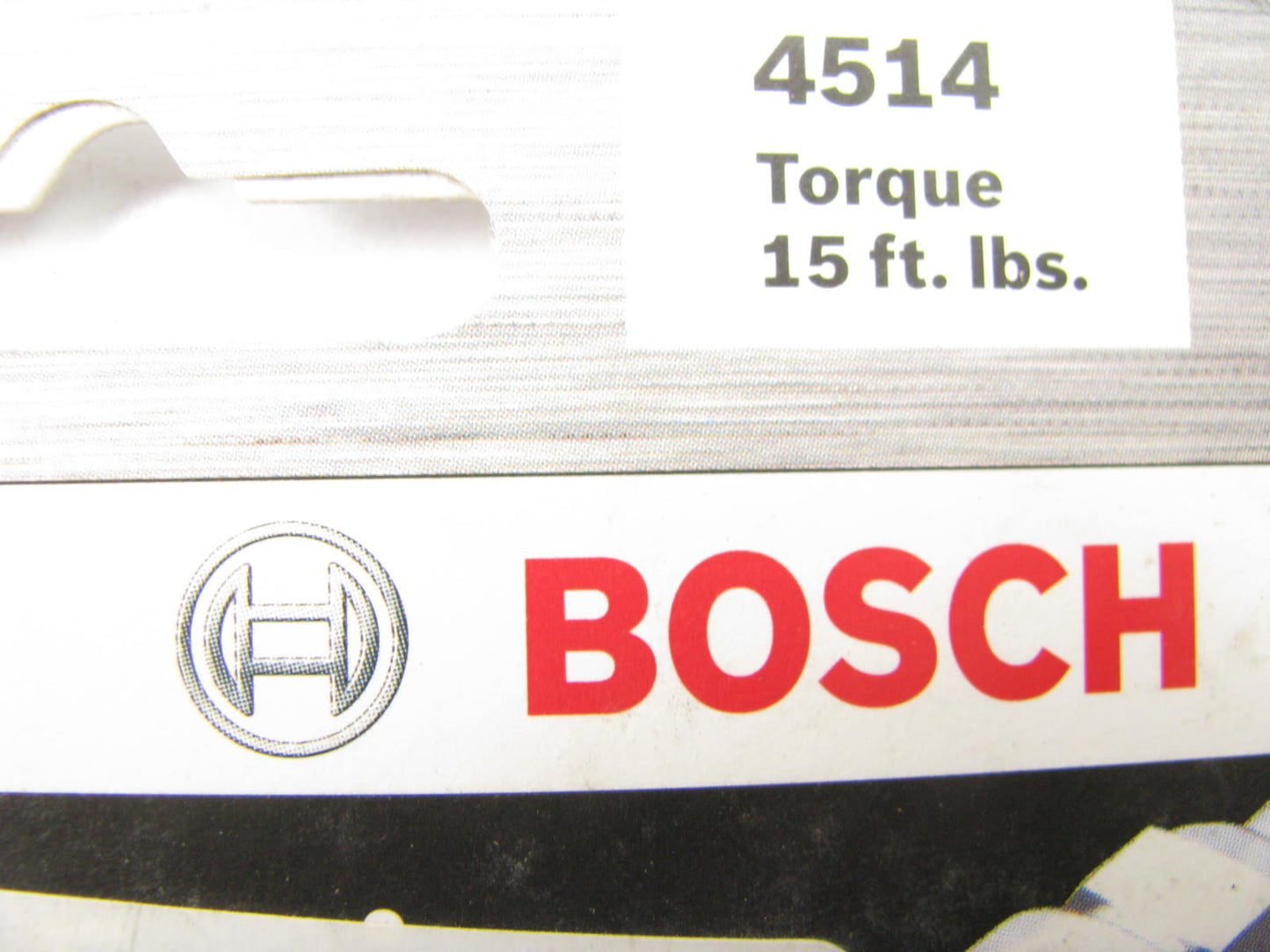(4) Bosch 4514 Platinum IR Fusion Ignition Spark Plug