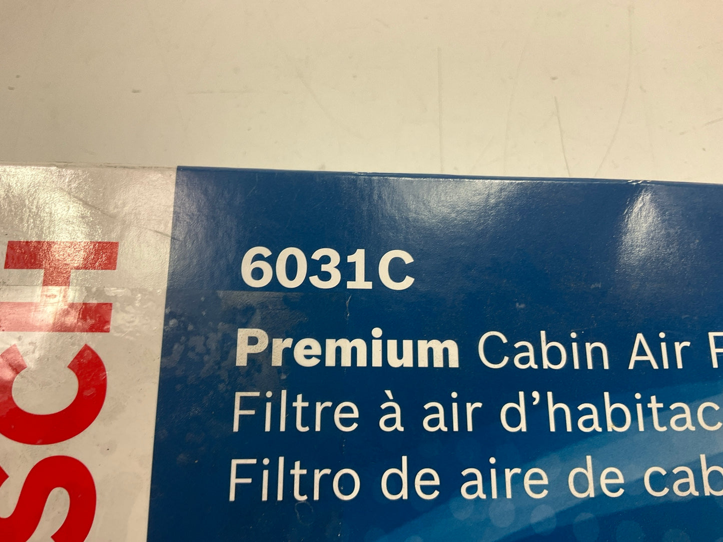 Bosch 6031C Cabin Air Filter