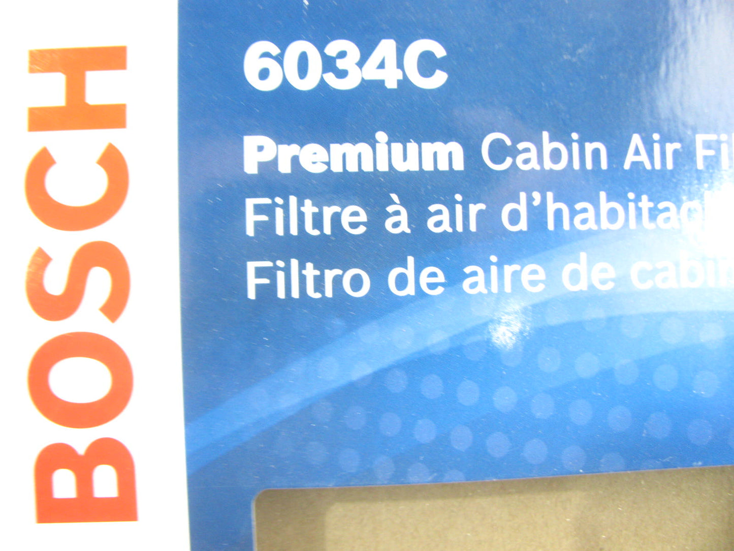Bosch 6034C Cabin Air Filter