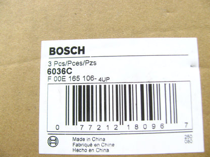 (3) Bosch 6036C Cabin Air Filter