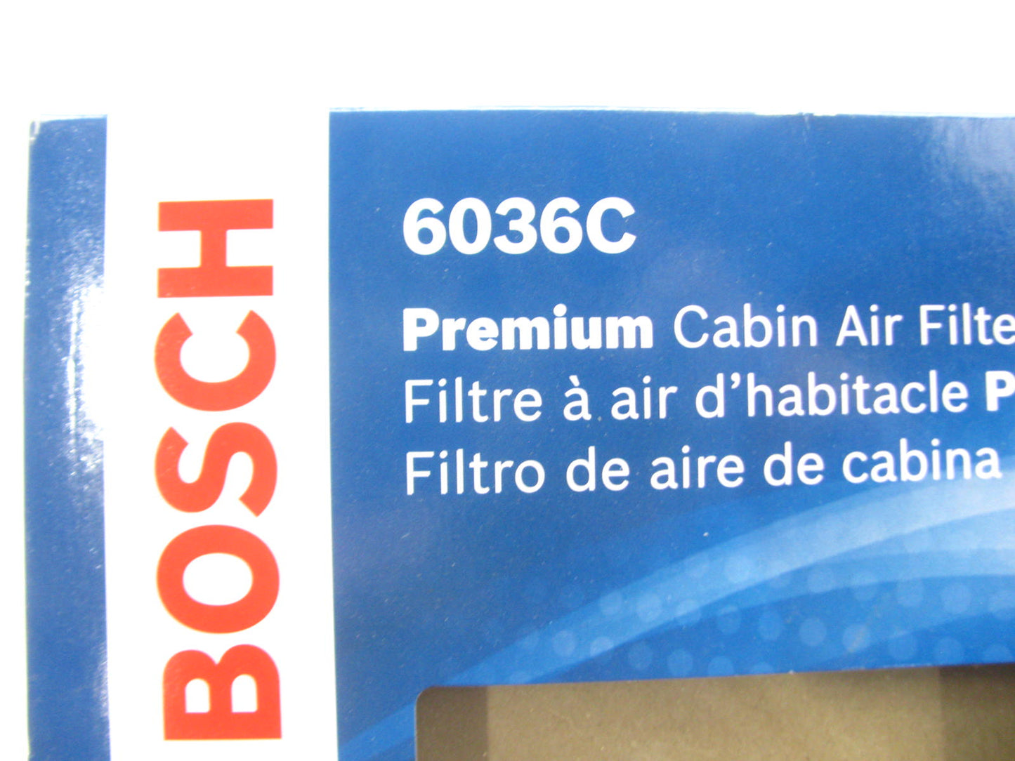 Bosch 6036C Cabin Air Filter