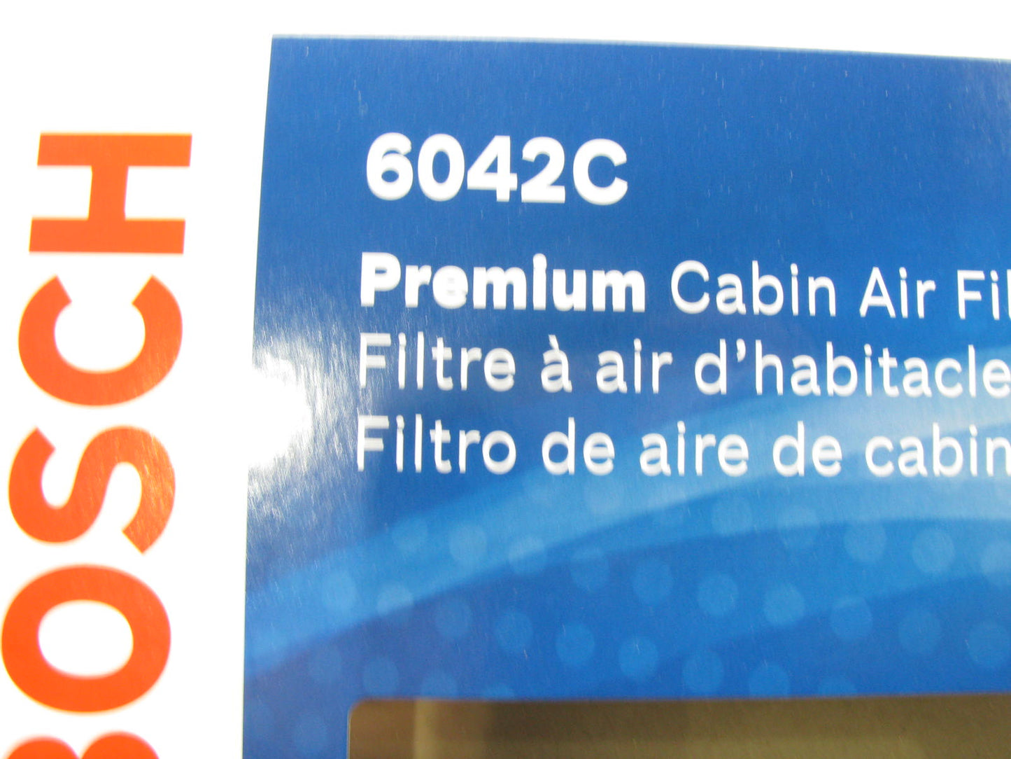 (3) Bosch 6042C Cabin Air Filters