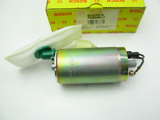 Bosch 61075K Electric Fuel Pump With Strainer For 93-95 Nissan Altima, 94-96 G20