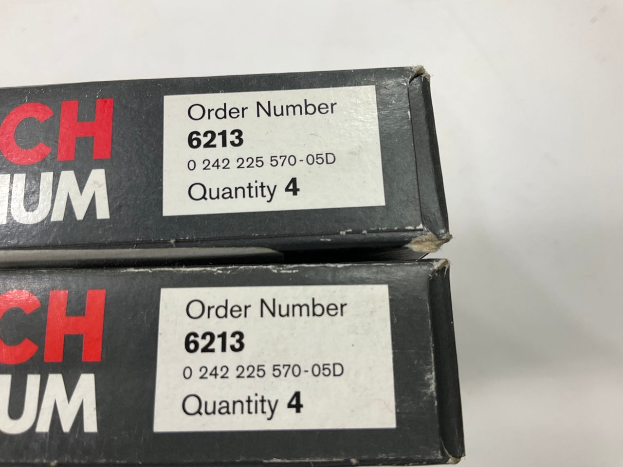 (8) Bosch 6213 PLATINUM Spark Plugs