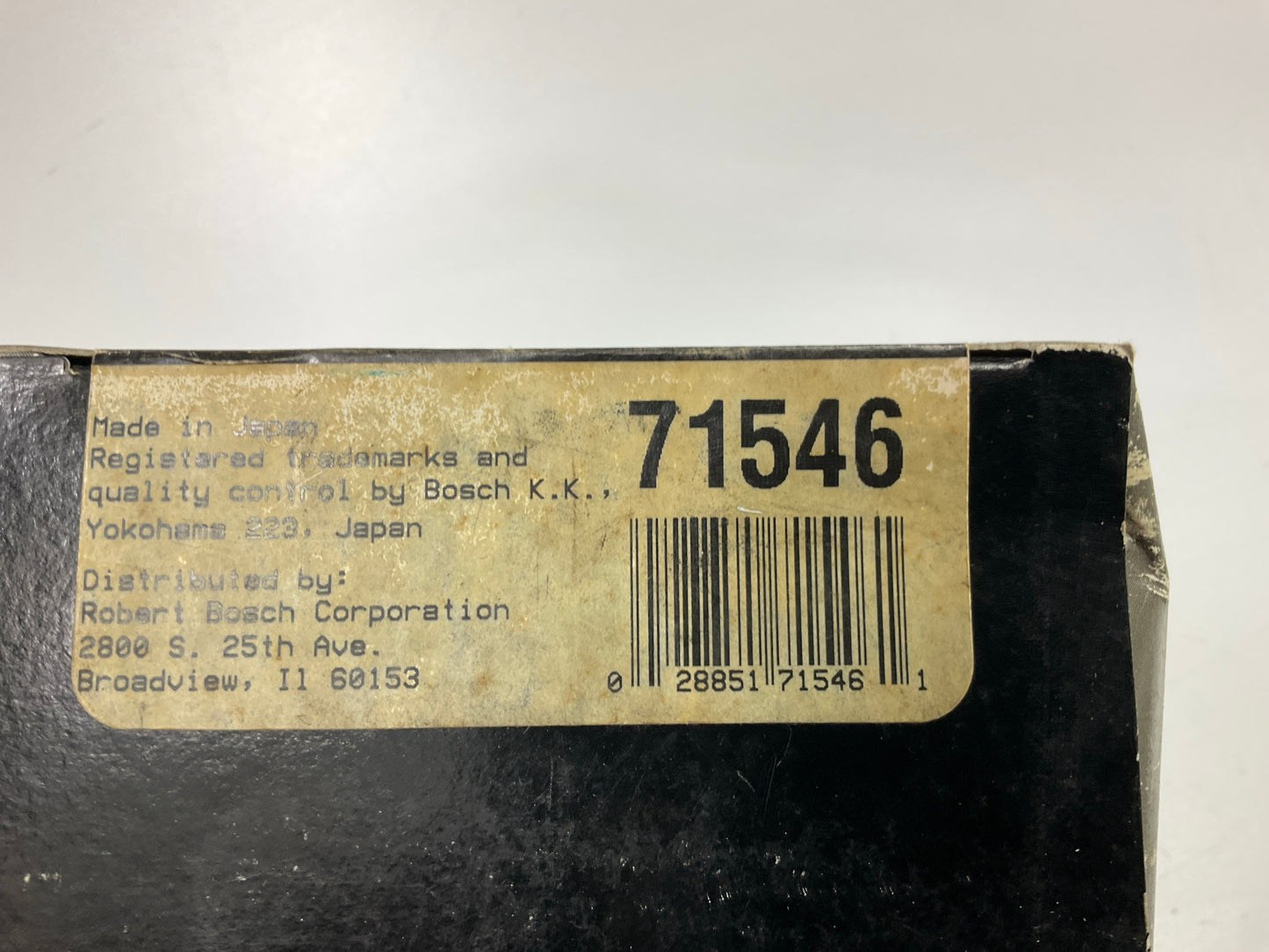 Bosch 71546 Fuel Filter For 1985-1987 Honda Prelude