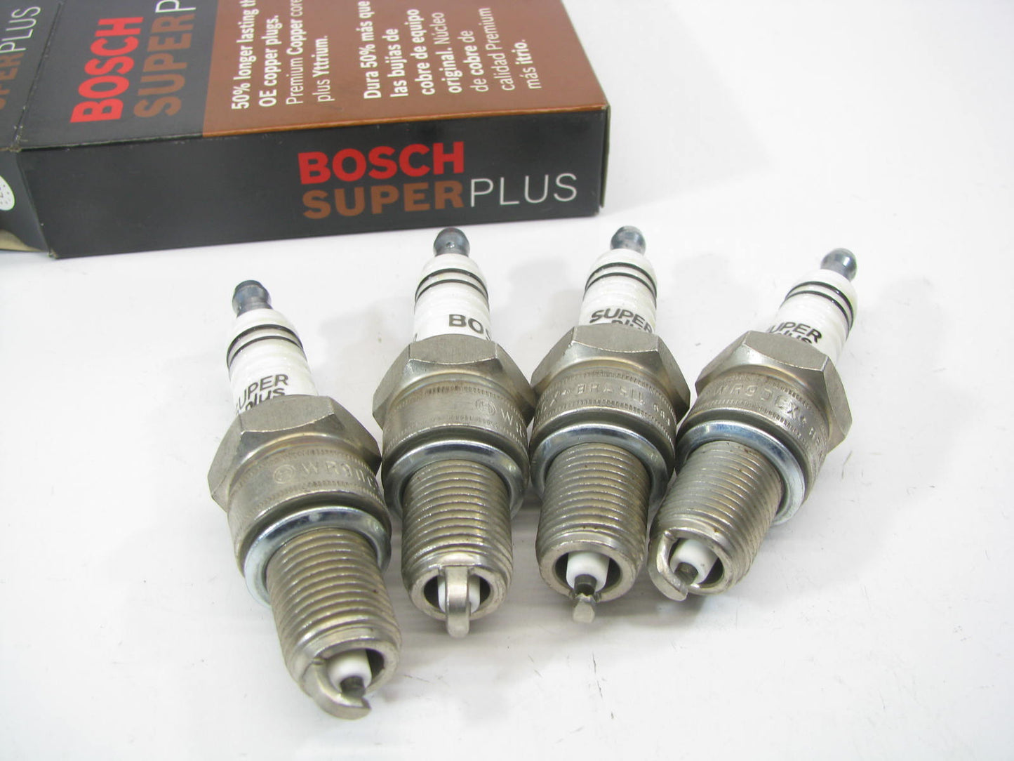 (4) Bosch 7313 Ignition Super Spark Plugs - 0242-225-624-3UZ RN5C RN5C013