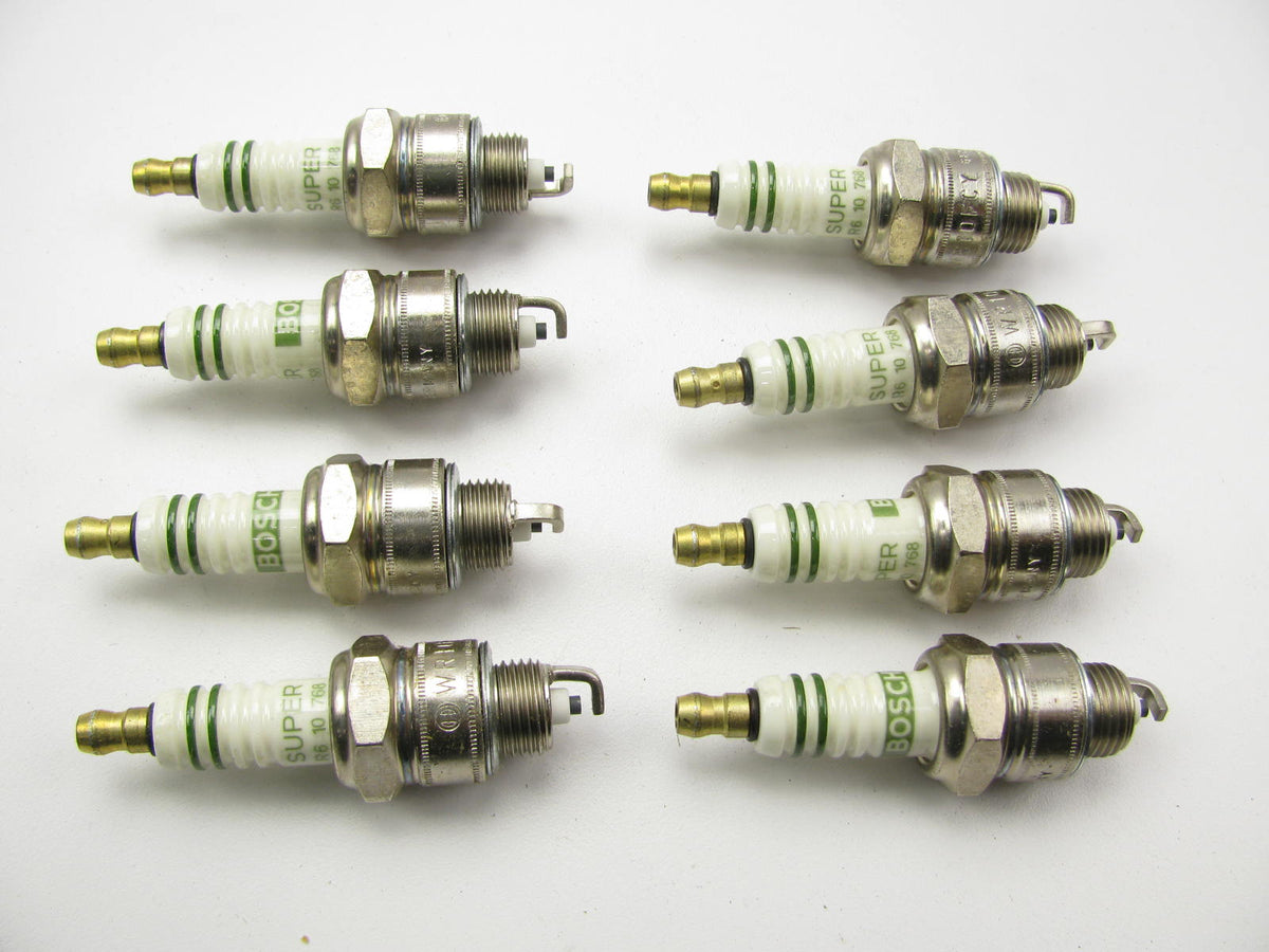 (8) Bosch 7520 Ignition Super Spark Plugs - 0242219513-076 WR10FCY