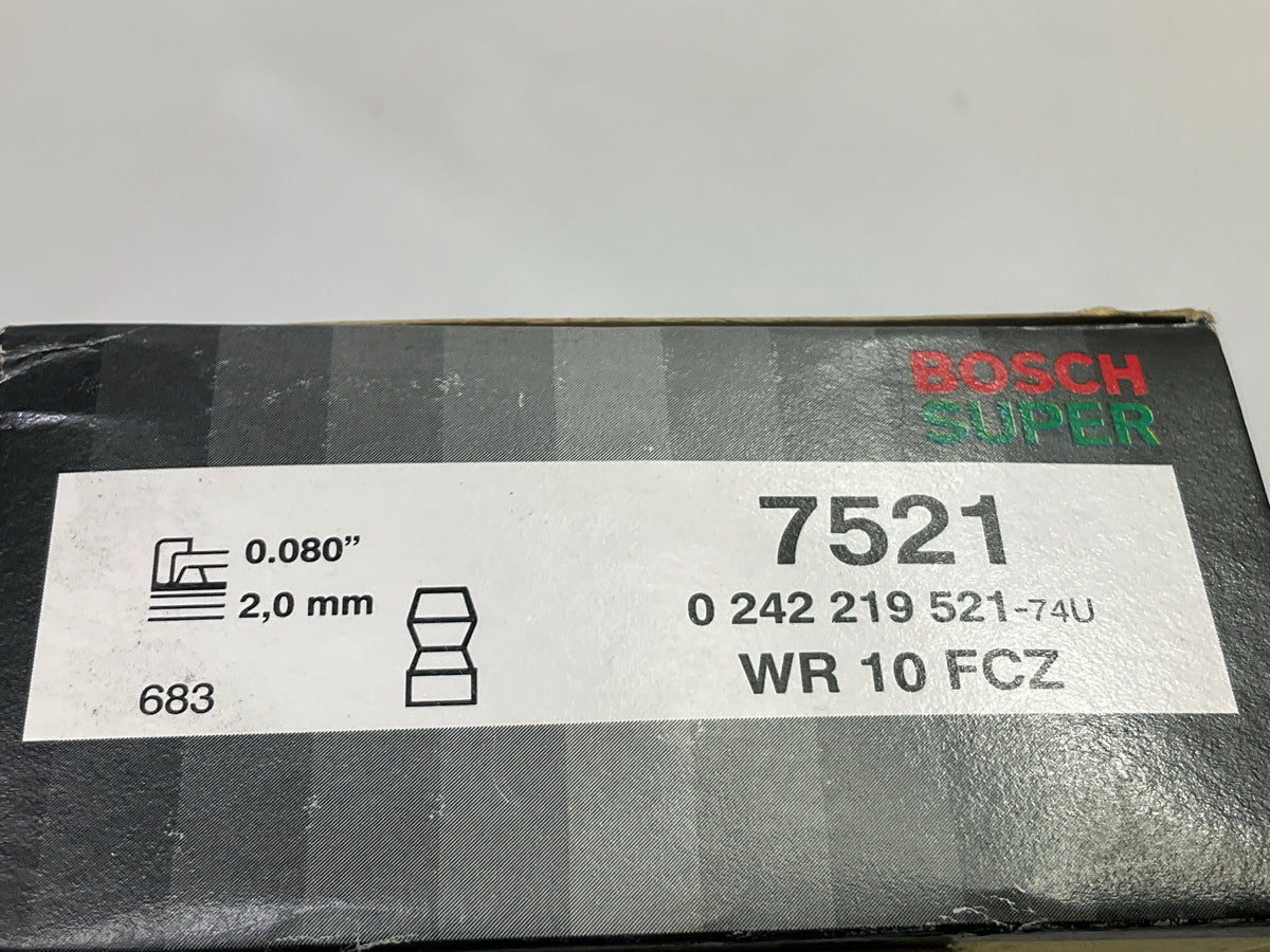 (8) Bosch 7521 Super Spark Plugs