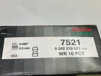 (8) Bosch 7521 Super Spark Plugs