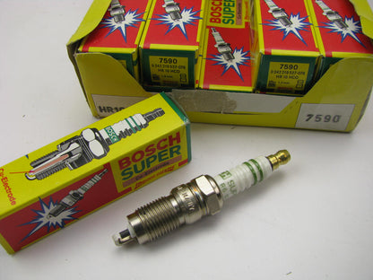 (10) Bosch Super 7590 Spark Plugs