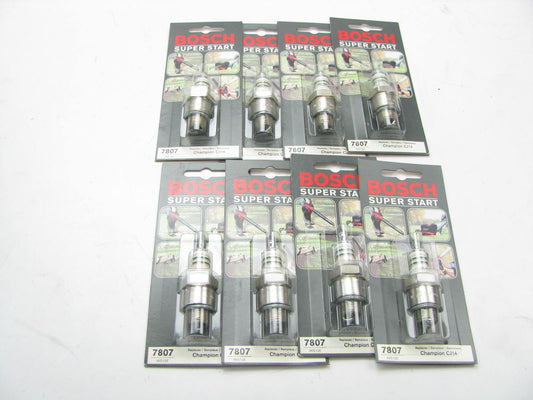 (8) Bosch 7807 Super Ignition Spark Plug - 0241209800-4U1 CJ14 7677 BMR2A