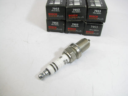 (6) Bosch 7953 Ignition Super+ Spark Plugs - FR6DCX