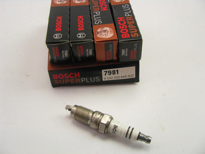 (4) Bosch 7981 Ignition Spark Plugs - Nickel