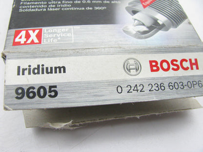 (8) Bosch 9605 Fine Wire Double Iridium Spark Plugs