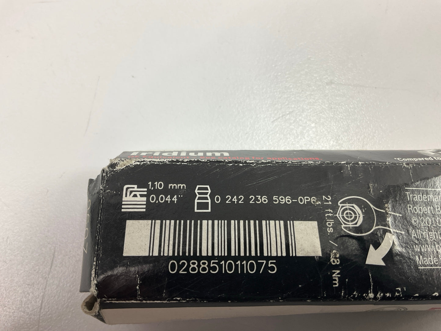 Bosch 9607 Spark Plug - OE Fine Wire Double Iridium Spark Plug