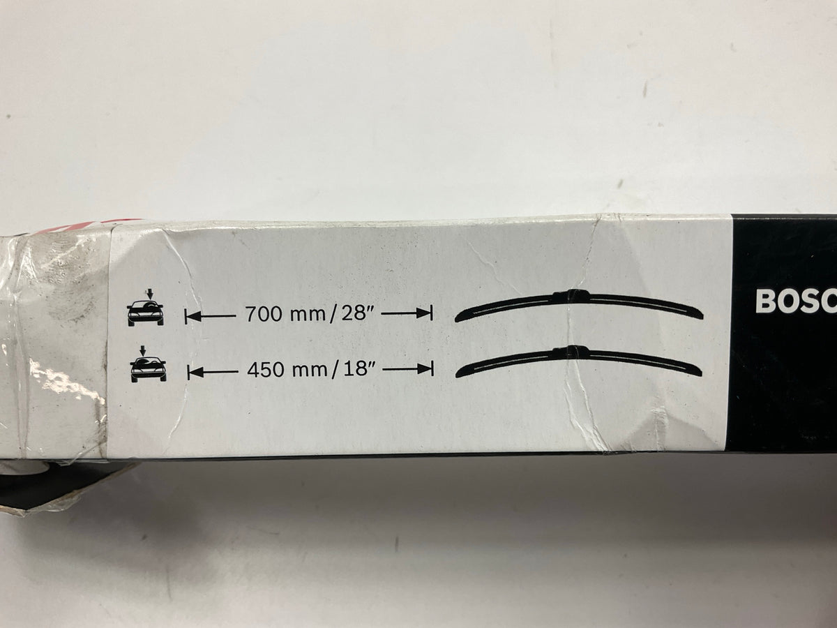 Bosch A179S Front Windshield Wiper Blade 700mm/ 28'' 450mm/ 18''