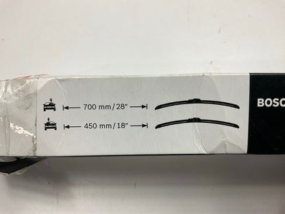 Bosch A179S Front Windshield Wiper Blade 700mm/ 28'' 450mm/ 18''