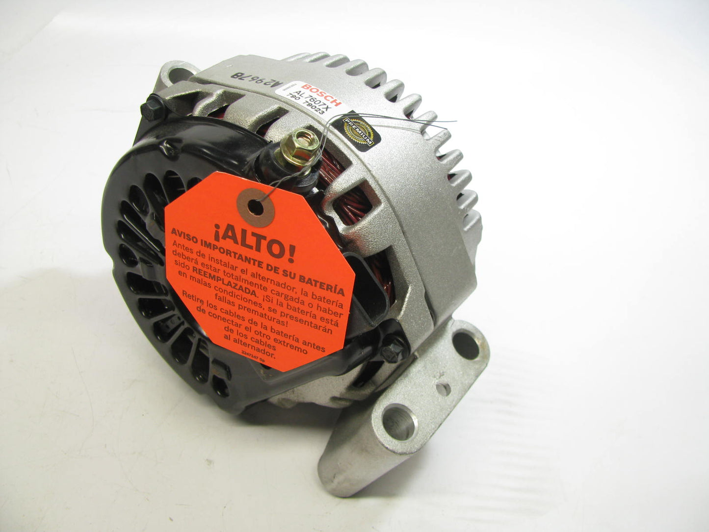 Bosch AL7607X Reman Auxiliary Alternator 110 Amp 4G For 2005 Ford F650 F750