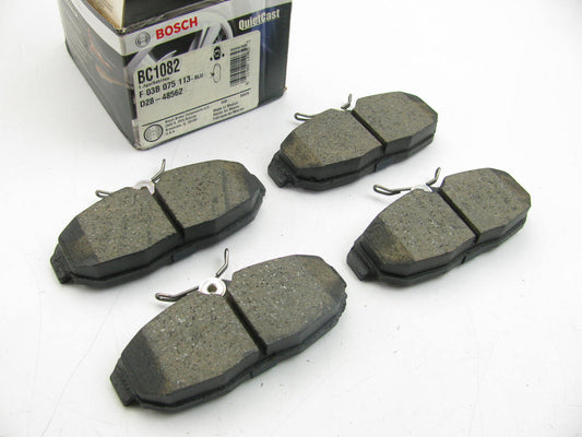 Disc Brake Pad Set-Quietcast Ceramic Pads With Hardware Rear Bosch BC1082