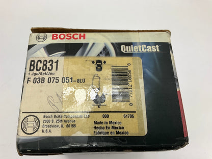 Bosch BC831 Front QuietCast Brake Pads - 2000 Toyota Echo