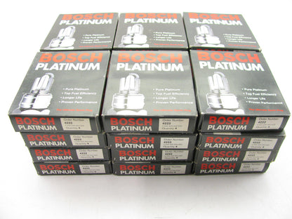 (96) Bosch 222 Platnium Ignition Spark Plugs