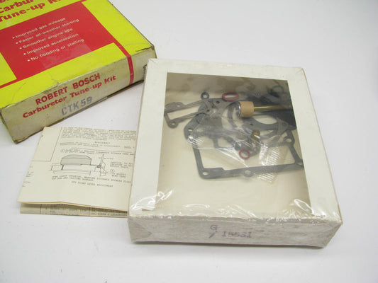 Bosch CTK59 Carburetor Rebuild Kit - A-2 Aisan 2-BBL