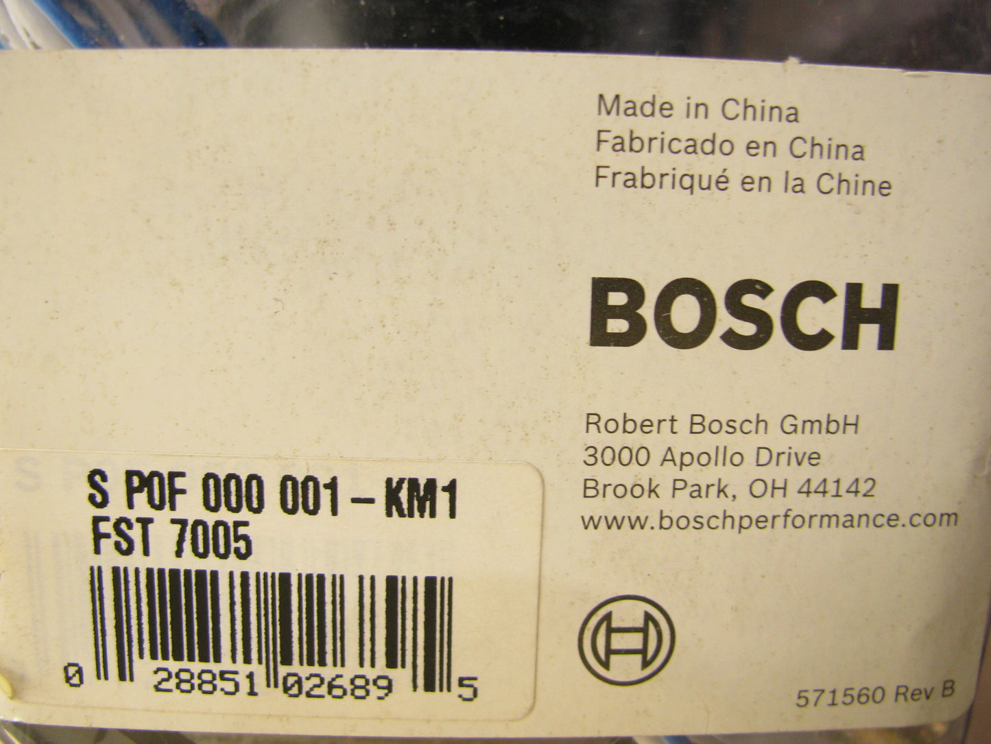 Bosch FST7005 Sport ST 2'' Electrical Water / Oil / Trans Temperature Gauge