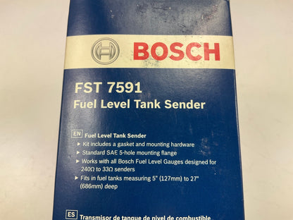 Bosch FST7591 Fuel Level Sender Fuel Tank Sending Unit - 240 Ohms Empty, 33 Full