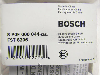 Bosch FST8206 Style Line 2'' Mechanical Oil Pressure Gauge (White Face)