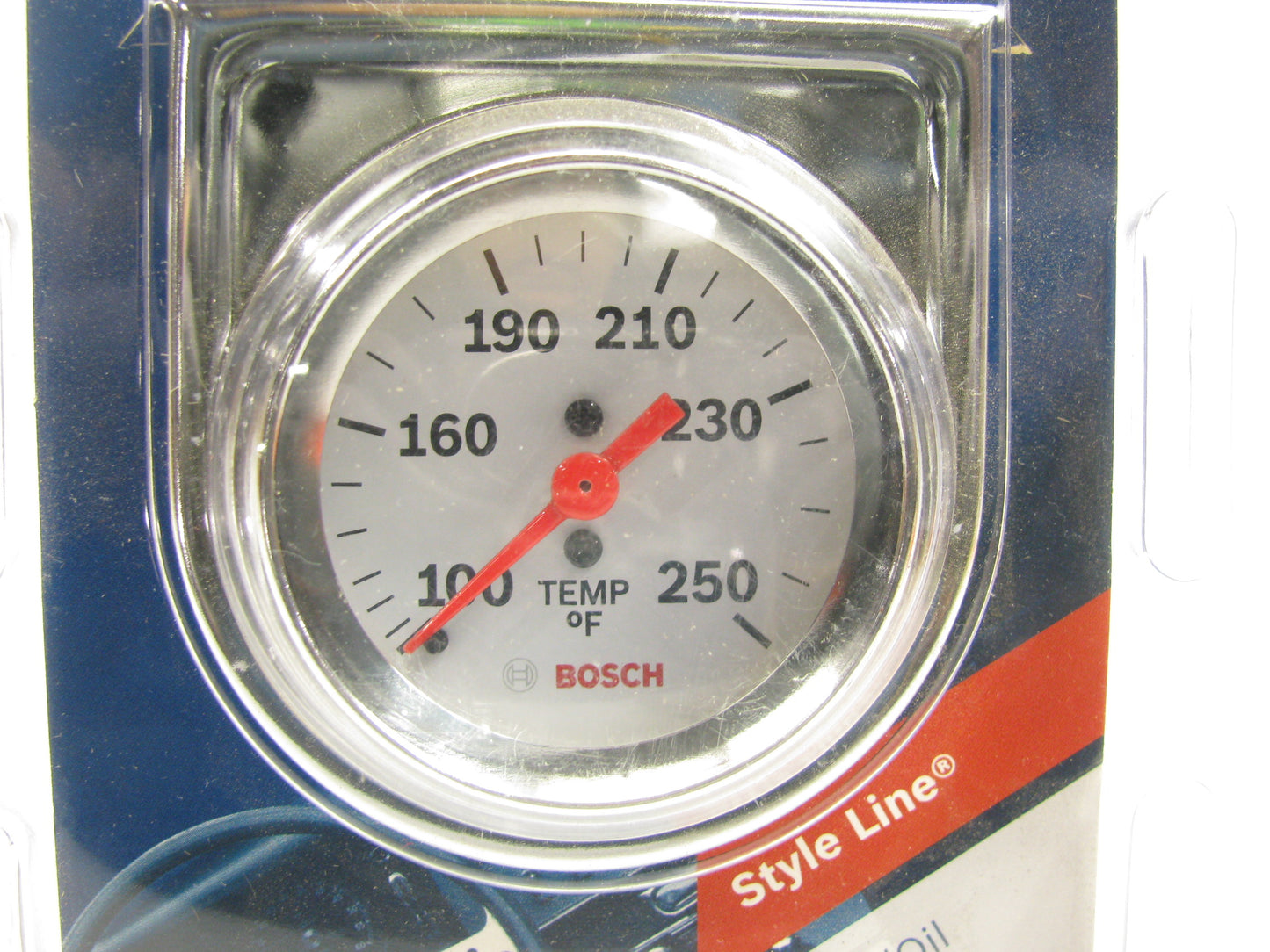 Bosch FST8207 Style Line 2'' Mechanical Water / Oil Temp Gauge WHITE FACE