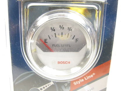 Bosch FST8209 Style Line 2'' Electrical Fuel Level Gauge White/Chrome