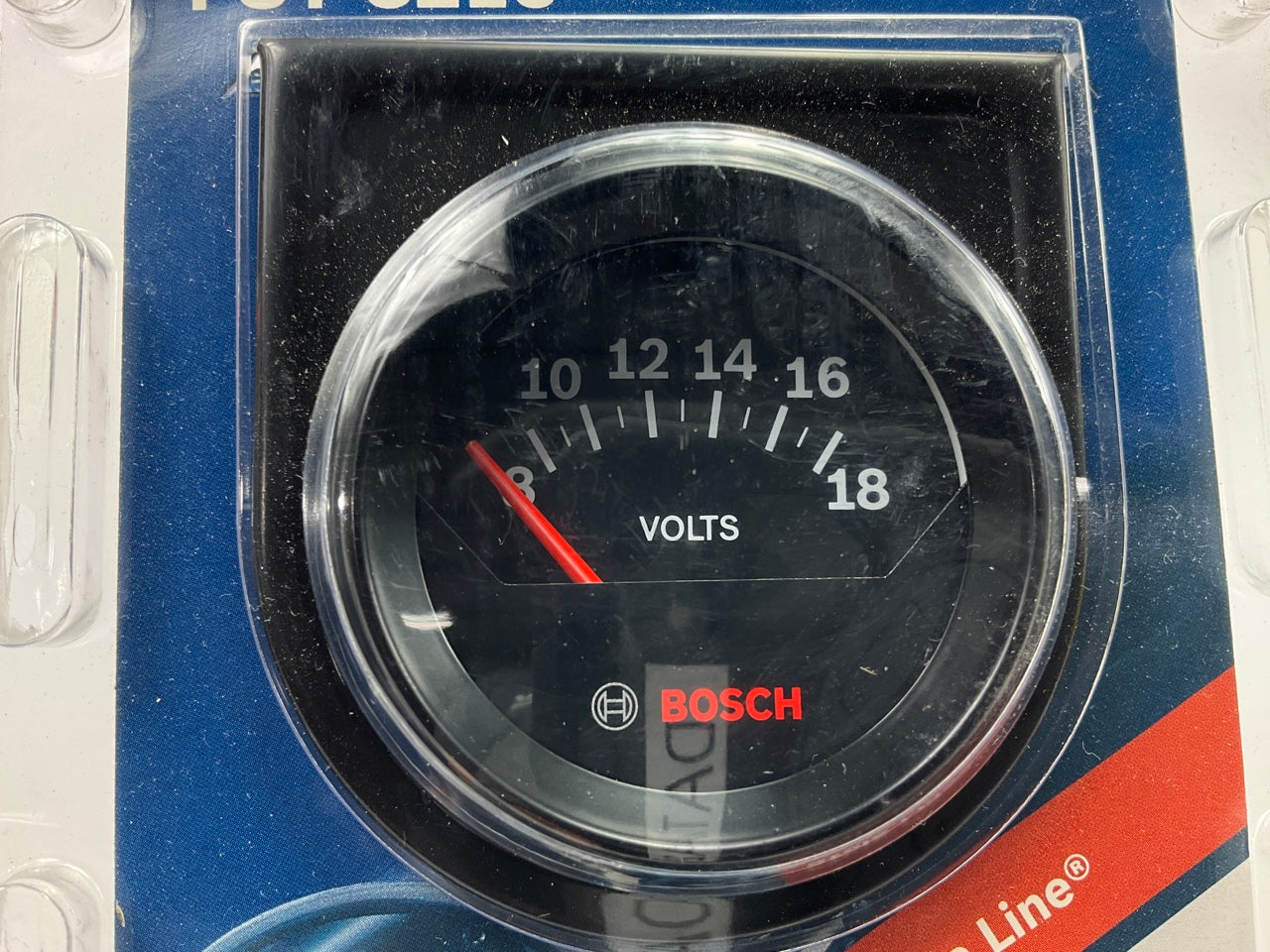 Bosch FST8215 Gauges Style Line 2  Electrical Voltmeter Gauge (Black Face)