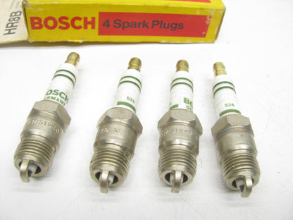 (4) Vintage Bosch HR8B Spark Plugs - Replaces Champion RV12YC