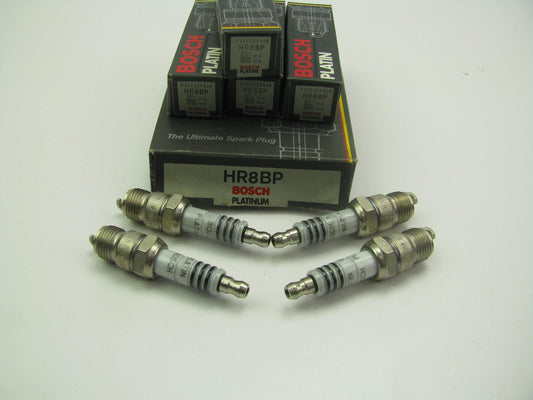 (4) Bosch HR8BP PLATINUM Spark Plugs - .035 GAP