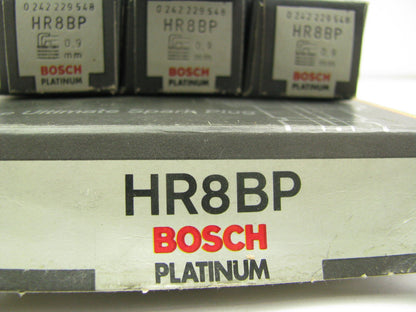 (4) Bosch HR8BP PLATINUM Spark Plugs - .035 GAP