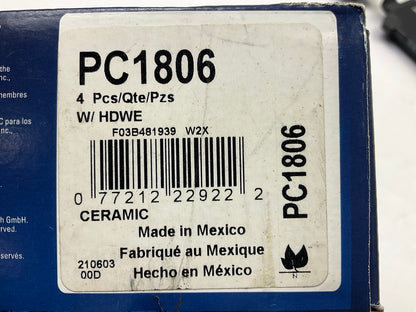 Bosch PC1806 REAR PerfectStop Ceramic Brake Pads For 2015-2020 Canyon / Colorado