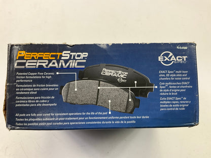 Bosch REAR Perfect Stop Ceramic Disc Brake Pads For 2016-2020 Honda HR-V