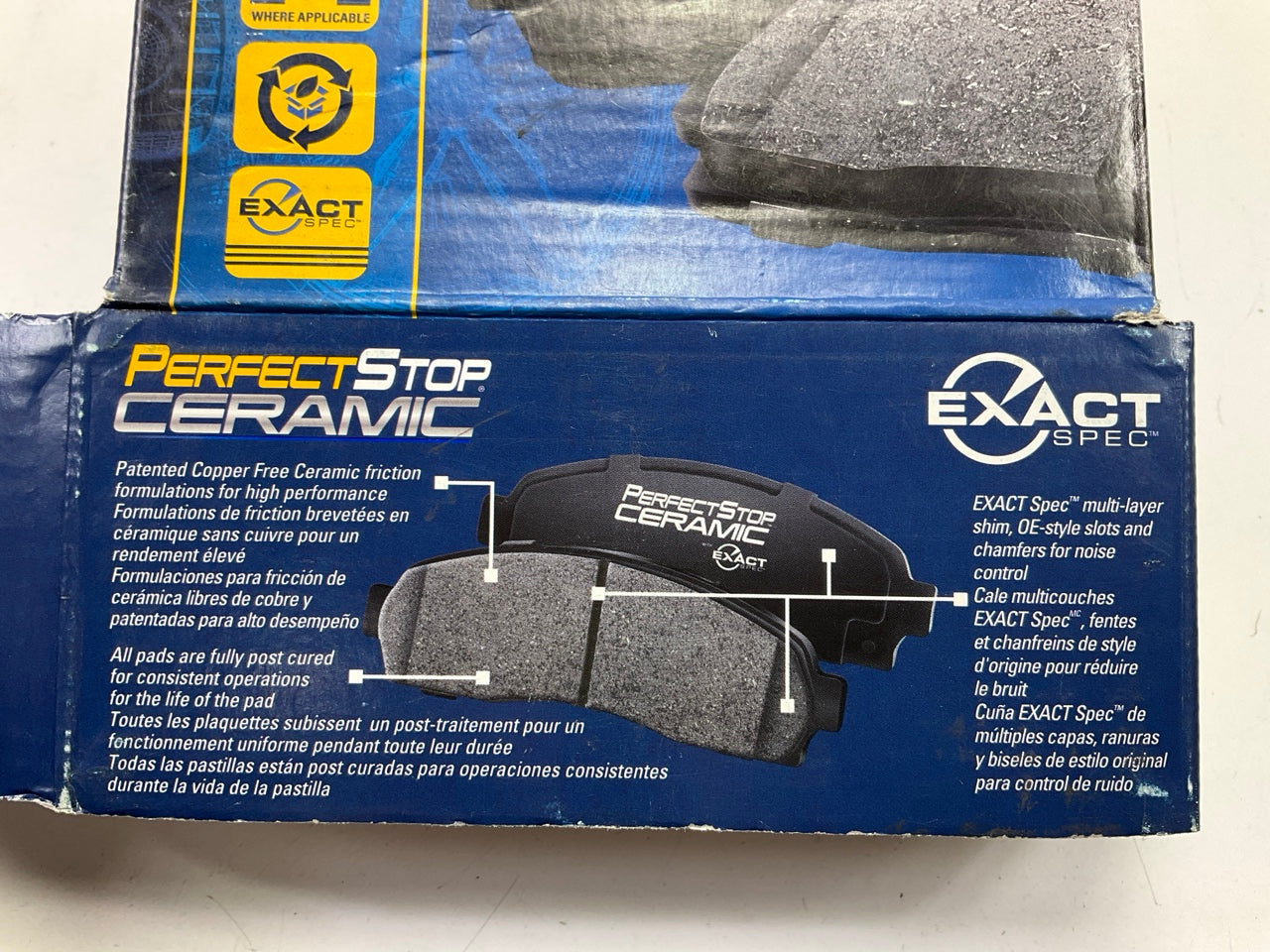 Bosch PC2102 REAR Perfect Stop Ceramic Disc Brake Pads