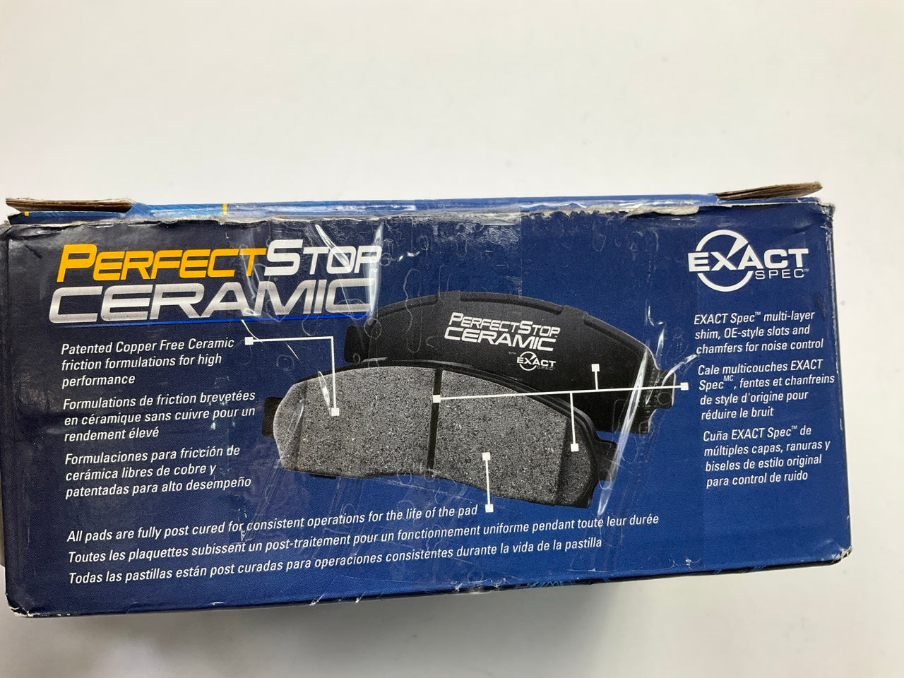 Bosch PC2183 Rear Ceramic Brake Pads - 19-21 Corolla With Electric Parking Brake