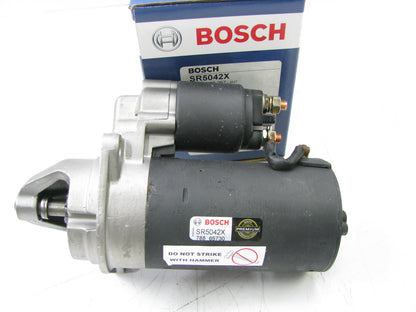 Reman Industrial -marine Bosch SR5042X Starter  12V, 9T, CCW, PMGR, 1.7KW,