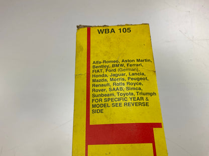 Vintage Bosch WBA105 Wiper Blades -PAIR- For  Alfa, BMW,Ferrari, Bentley, Fiat