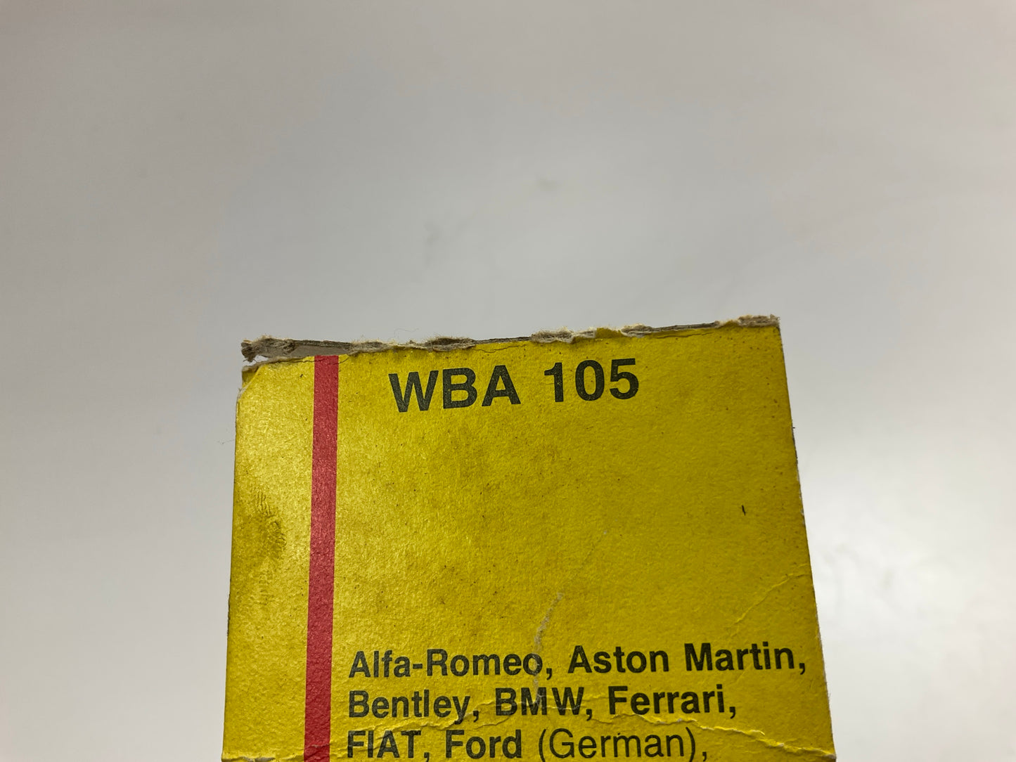 Vintage Bosch WBA105 Wiper Blades-PAIR- For  Alfa, BMW,Ferrari, Bentley, Fiat
