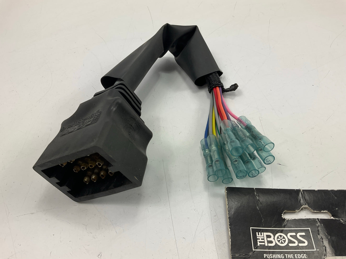 Boss Part # MSC03751 - 11-Pin Pigtail Wire Connector, Snow Plow Side